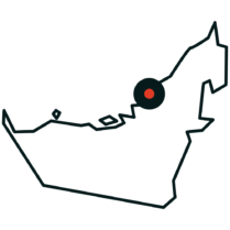 Mapa Abu Dhabi